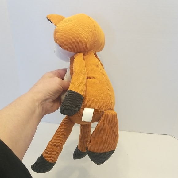 Manhattan Toy Company Folksy Foresters Orange Fox Plush Doll – Cozy Woodland - Picture 5 of 9